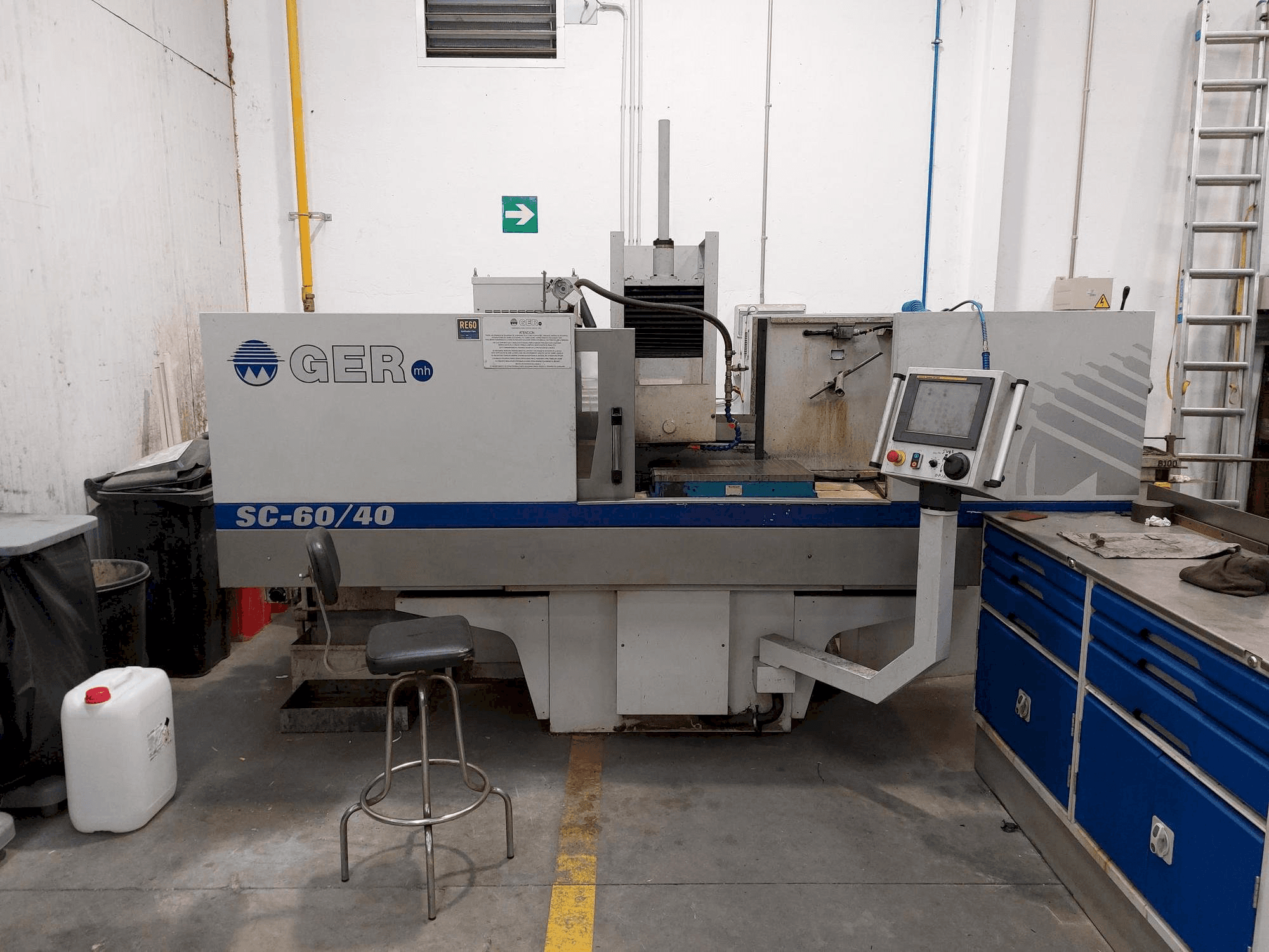 Вид станка GER SC-60/40 спереди