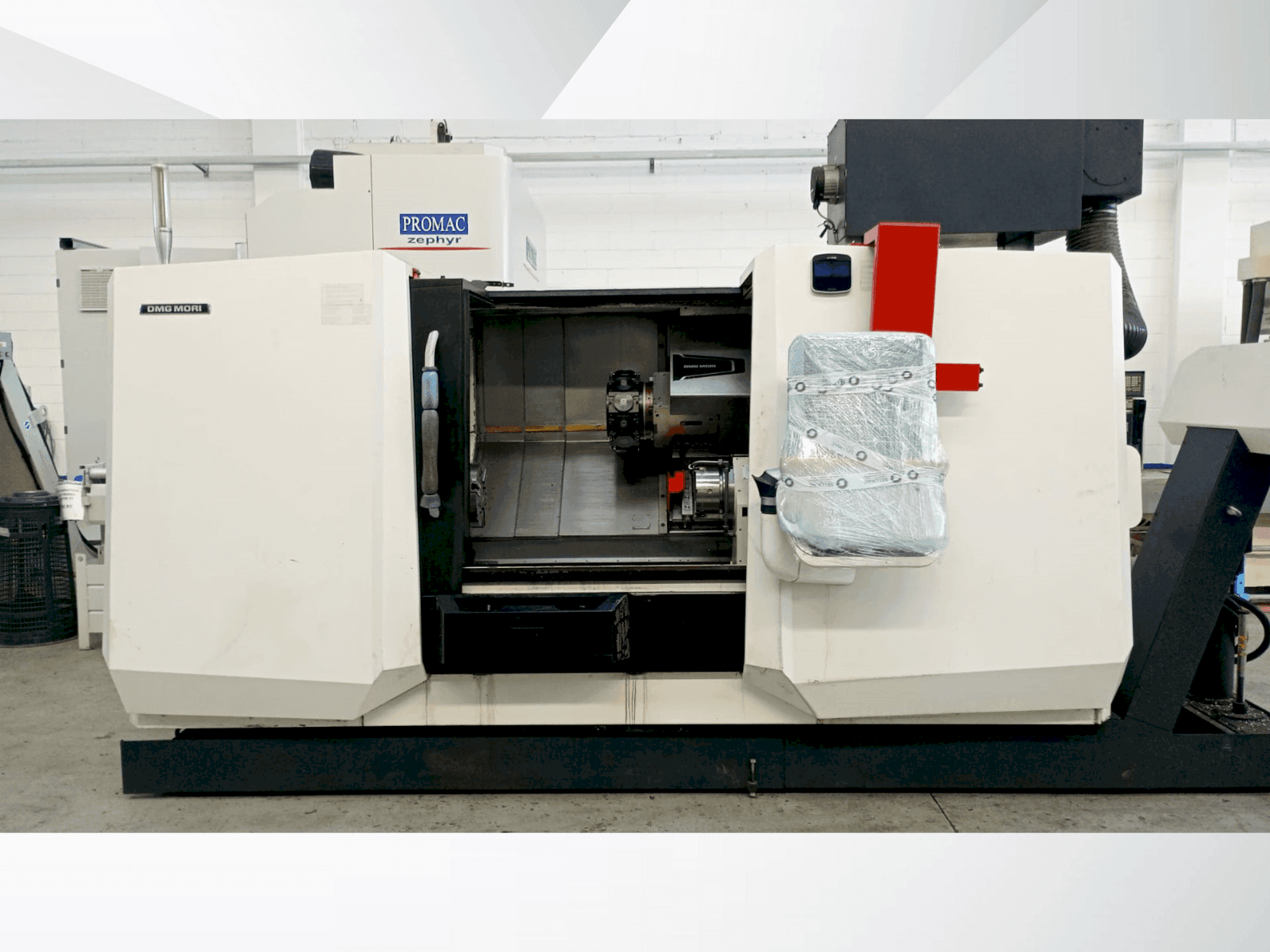 Вид станка DMG MORI CLX 550 спереди