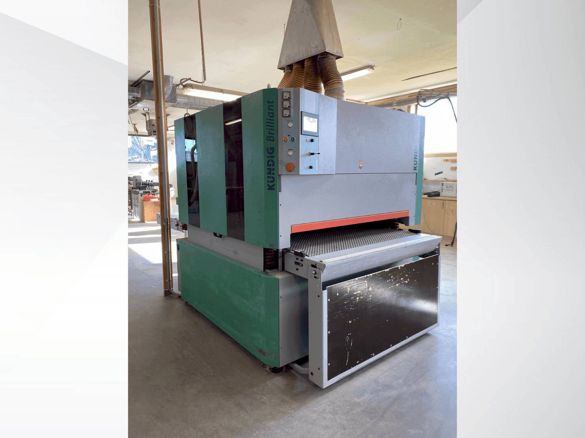Вид станка Kundig Brilliant-3 1300mm-RRPd спереди