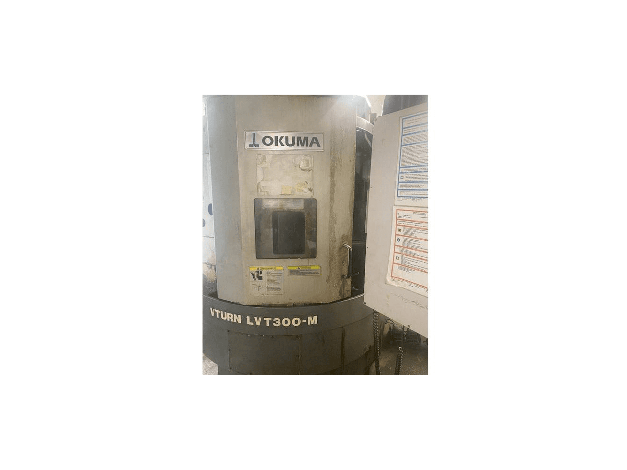 Вид станка Okuma LVT300M спереди